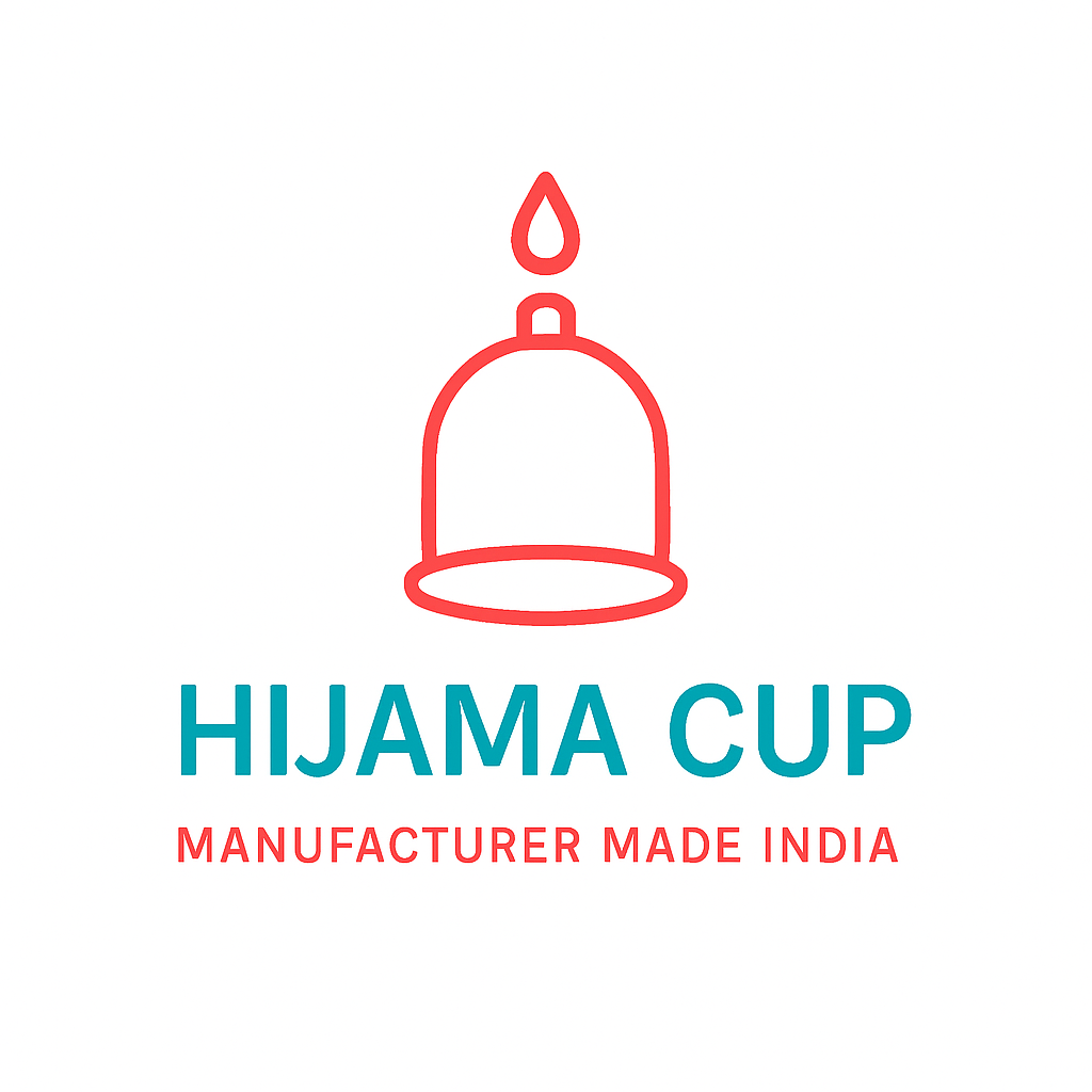 hijama cup logo design